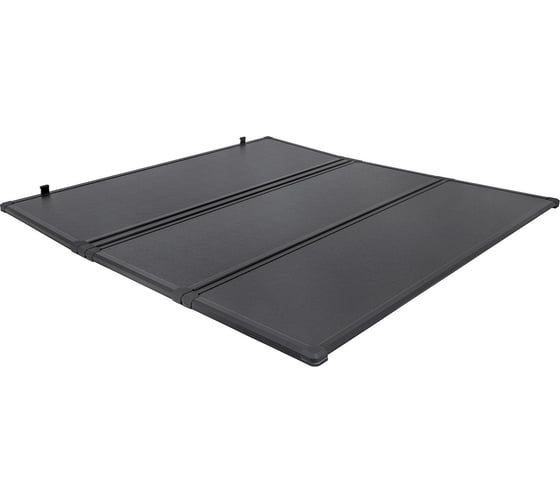 Крышка кузова РИФ для Sollers ST6, трёхсекционная 1590х1600 мм, алюминиевая, черная ZT63B
