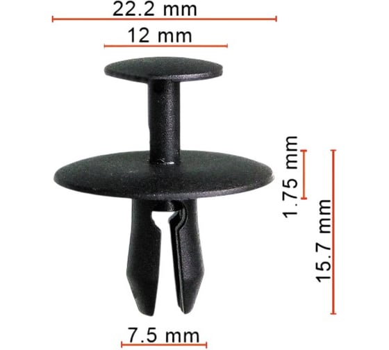 Клипса AVERS для Peugeot/Citroen 699783 10 шт 699783-10