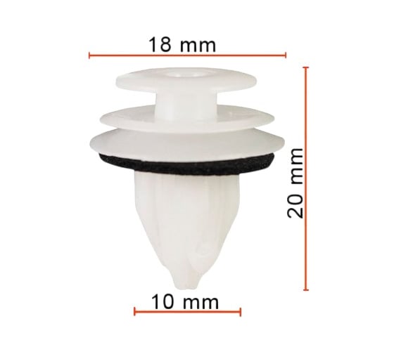 Клипса AVERS для Toyota 90467A0005 10 шт 90467A0005-10