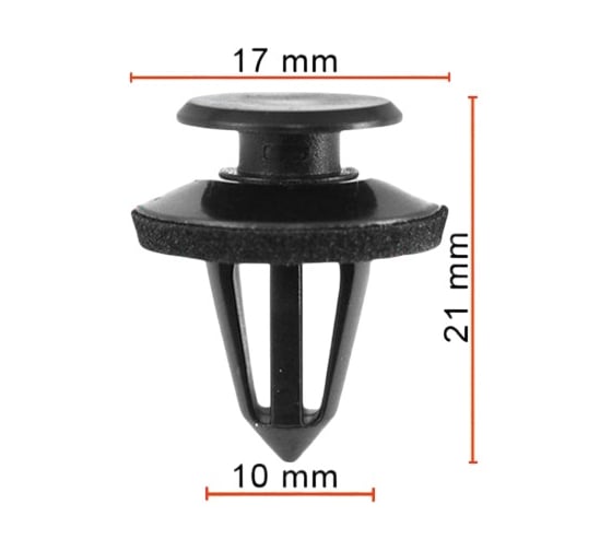Крепеж AVERS для Lada 21706102053 10 шт 21706102053-10