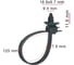 Крепеж AVERS для Mazda 992891053 10 шт 992891053-10 1