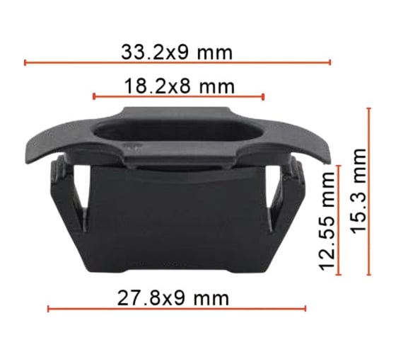 Клипса AVERS для Land Rover LR018173 10 шт LR018173-10