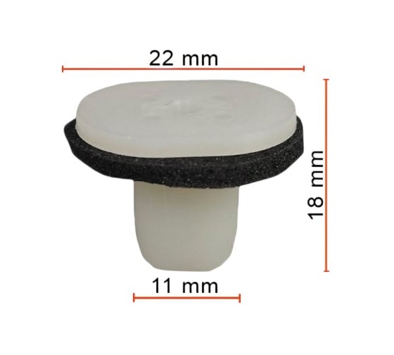 Фиксатор AVERS для Mazda H260506K8 10 шт H260506K8-10