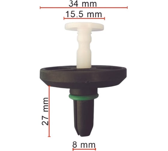 Клипса AVERS для Chrysler 04806334AA 10 шт 04806334AA-10