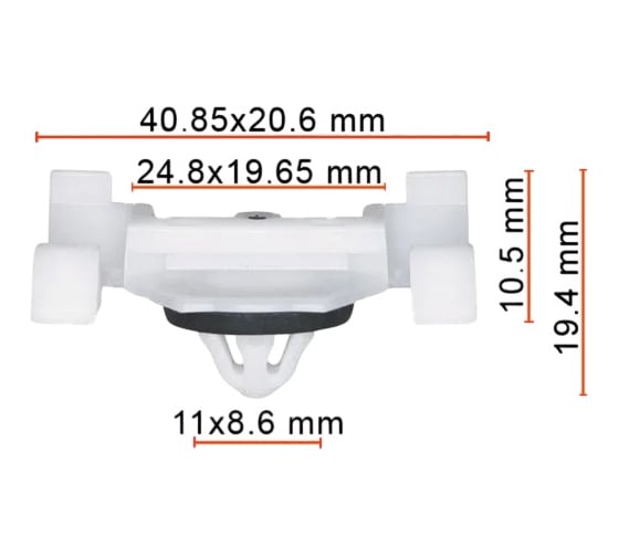 Клипса AVERS для Mercedes A2119880578 10 шт A2119880578-10