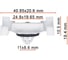 Клипса AVERS для Mercedes A2119880578 10 шт A2119880578-10 1