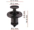 Клипса AVERS для Renault 7703072360 10 шт 7703072360-10 1