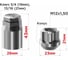 Гайки секретки M12x1.50, 21 мм, конус откр 5 луч 1 кл, хром 002, 4 шт SKYWAY S10702002 3