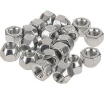 Гайка конус M12x1.50, открытая 16 мм, ключ 21 мм, цинк 029, 20 шт SKYWAY S10602029
