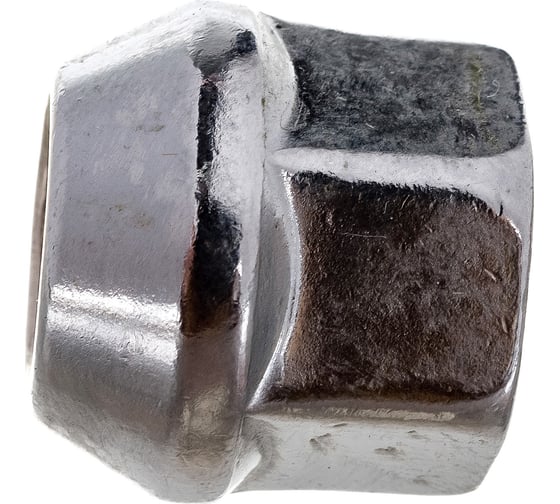 Гайка конус M12x1.25 открытая 21 мм, ключ 19 мм, цинк 014, 20 шт SKYWAY S10602014