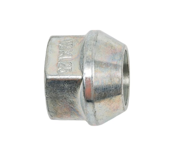 Гайка конус M12x1.25 открытая 17 мм, ключ 19 мм, цинк 011, 20 шт SKYWAY S10602011 1