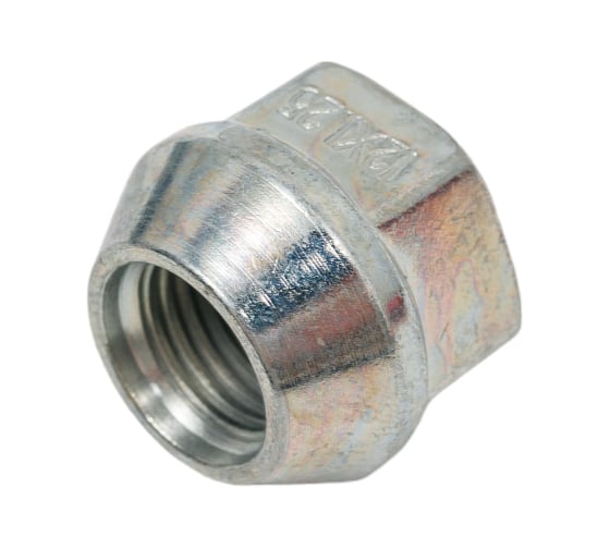 Гайка конус M12x1.25 открытая 17 мм, ключ 19 мм, цинк 011, 20 шт SKYWAY S10602011