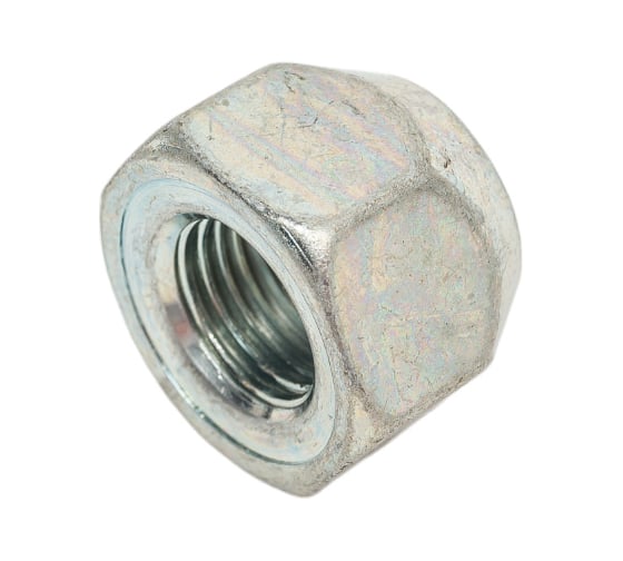 Гайка конус M12x1.25 открытая 16 мм, ключ 21 мм, цинк 012, 20 шт SKYWAY S10602012