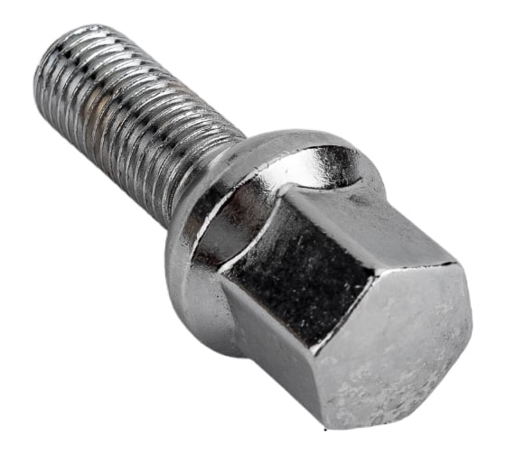 Болт колесный (20 шт; M12x1.50x27; сфера ключ 17 мм; хром; L=54 мм) SKYWAY S10601005