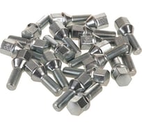 Болт колесный (20 шт; ключ 17 мм; M12x1.25x28; конус; цинк) SKYWAY S10601003