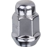 Гайка конус M12x1.25 мм, закрытая, 35 мм, ключ 3/4"(19 мм), хром 005, 20 шт SKYWAY S10602005