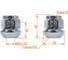 Гайка колесная Airline M12x1,5x25, сфера R12, ключ 19, закрытая, хром, 1 шт для Honda ASCR221 3