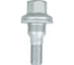 Болт колесный Airline M12x1,25x19x58, конус с шайбой, ключ 17, дакромет, 1 шт для Peugeot/Citroen ABLT207 2