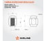 Гайка колесная AIRLINE M12x1.5x30, конус, ключ 21, закрытая, хром, 1 шт для Hyundai/KIA/Toyota ASCR201 4