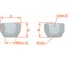 Гайка колесная AIRLINE M12x1.5x16, конус, ключ 21, открытая, дакромет, 1 шт для Mitsubishi/Hyundai ASCR204 3