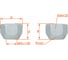 Гайка колесная AIRLINE M12x1.25x16, конус, ключ 21, открытая, дакромет, 1 шт для Nissan/Renault ASCR208 3