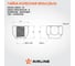 Гайка колесная AIRLINE M12x1.25x16, конус, ключ 21, открытая, дакромет, 1 шт для Nissan/Renault ASCR208 4