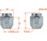 Гайка колесная AIRLINE M14x1.5x30, конус, ключ 22, закрытая, хром, 1 шт для Toyota/Lexus ASCR226 3