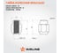 Гайка колесная AIRLINE M12x1.5x32, конус, ключ 21, закрытая, хром, 1 шт для Hyundai/KIA/Toyota ASCR202 4