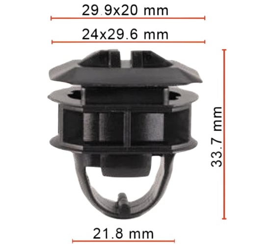 Клипса AVERS для Mercedes A0099884278 10 шт. A0099884278-10