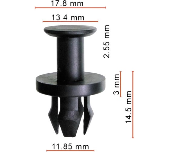 Клипса AVERS для Mercedes A0009919540 10 шт. A0009919540-10