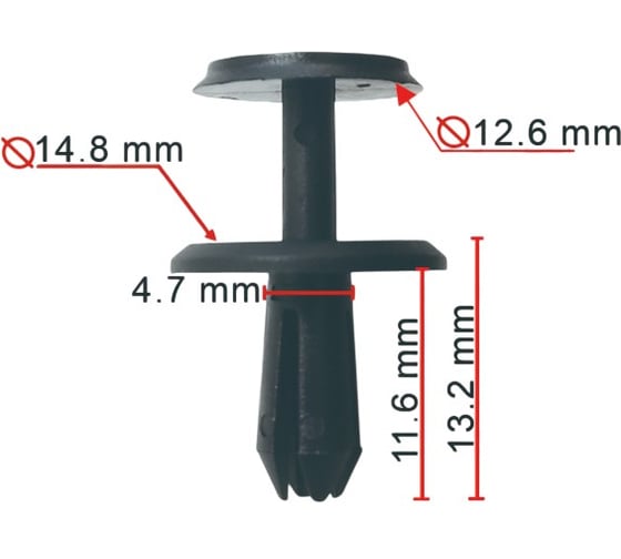 Клипса AVERS для Mercedes A0019901392 10 шт. A0019901392-10