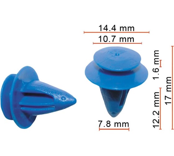 Клипса AVERS для Mitsubishi MR478678 10 шт. MR478678-10
