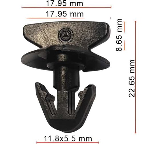 Клипса AVERS для Mercedes A0029880542 10 шт. A0029880542-10