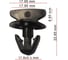 Клипса AVERS для Mercedes A0029880542 10 шт. A0029880542-10 1