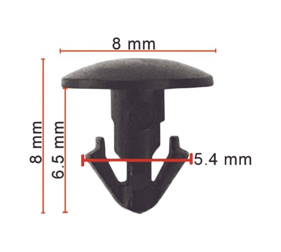 Клипса AVERS для Subaru 909120057 10 шт. 909120057-10