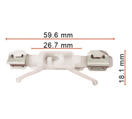 Клипса AVERS для Volvo 30753556 10 шт. 30753556-10