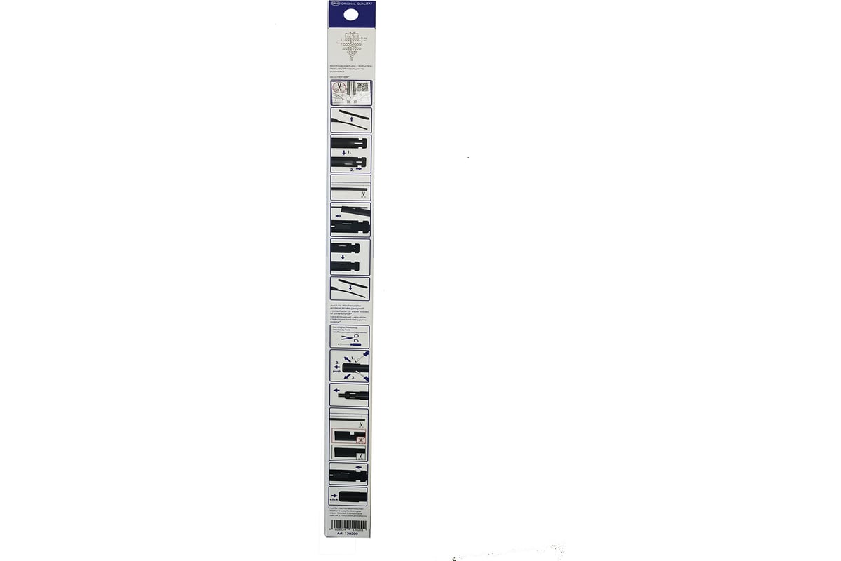 Резинки для щеток профиль «БОШ» FLAT 2 шт, 20"/50 см Alca 120200 ...