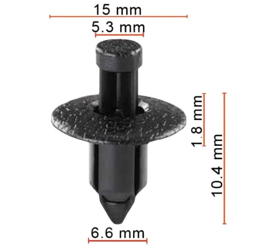 Пистон AVERS для Mitsubishi MB619582 10 шт. MB619582-10