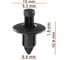 Пистон AVERS для Mitsubishi MB619582 10 шт. MB619582-10 1