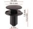 Пистон AVERS для Hyundai / KIA 86590-1W000 10 шт. 86590-1W000-10 1