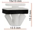 Клипса AVERS для Hyundai / KIA 87756-37000 10 шт. 87756-37000-10 1