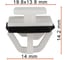 Клипса AVERS для Hyundai / KIA 87719-02500 10 шт. 87719-02500-10 1