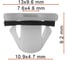 Клипса AVERS для Hyundai / KIA 82872-3D000 10 шт. 82872-3D000-10 1