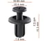 Клипса AVERS для Chery B113102040 10 шт. B113102040-10 1
