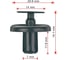 Клипса AVERS для Geely 1018004652 10 шт. 1018004652-10 1