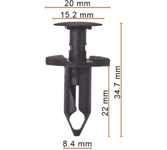 Клипса AVERS для Land Rover ANR2224 10 шт. ANR2224-10