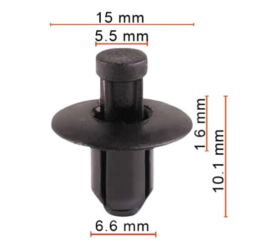Клипса AVERS для Hyundai / KIA 86157-2H100 10 шт. 86157-2H100-10