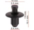 Клипса AVERS для Hyundai / KIA 86157-2H100 10 шт. 86157-2H100-10 1