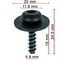 Винт AVERS для Ford W702413S303 10 шт. W702413S303-10 1