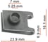 Крепеж AVERS для Mazda GS1E56496A 10 шт. GS1E56496A-10 1